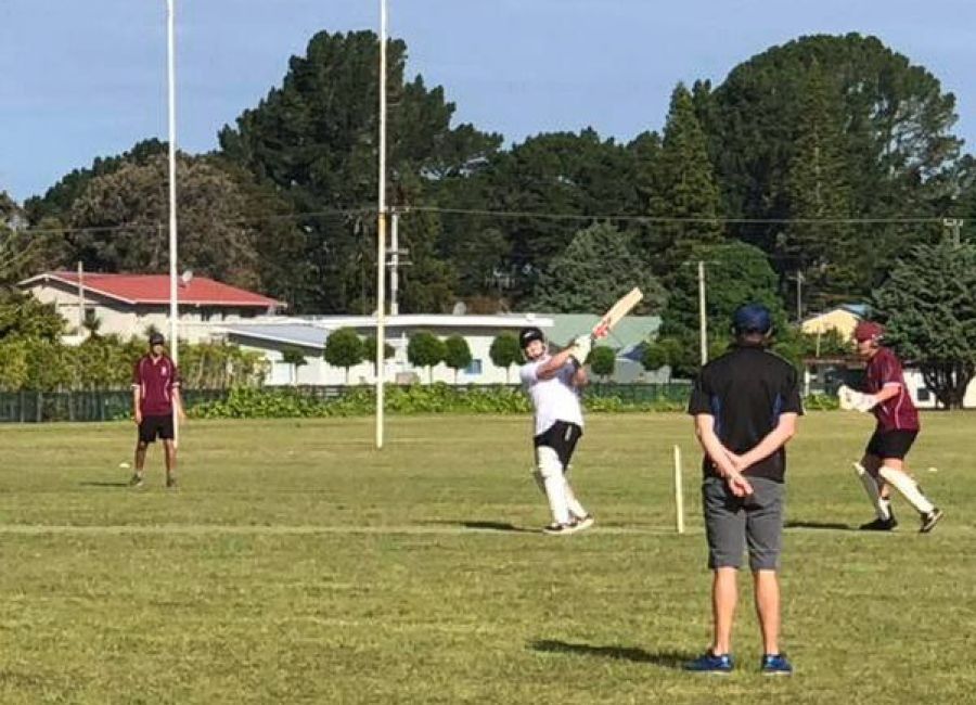 School cricket match Whangamata v Waihi November 2018